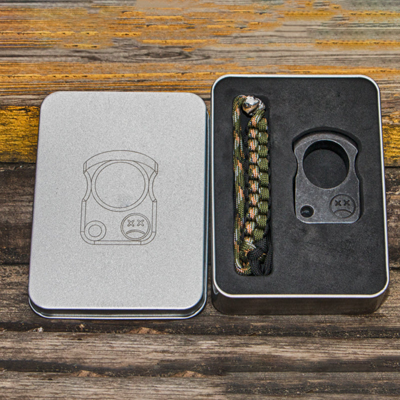High Quality Steel Single Outdoor Pocket EDC Knuckle Dusters