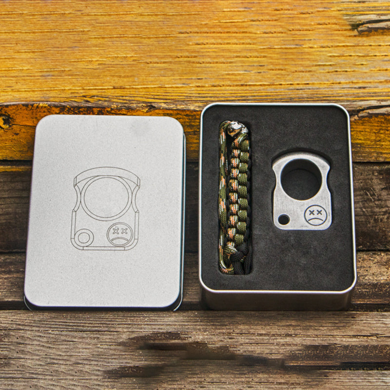 High Quality Steel Single Outdoor Pocket EDC Knuckle Dusters
