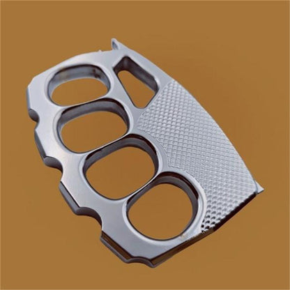 Large Hole Thickened Zinc Alloy Eagle Scale Pattern Knuckle Dusters