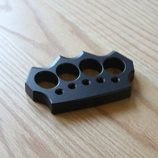Aluminum Portable Black Knuckle Dusters