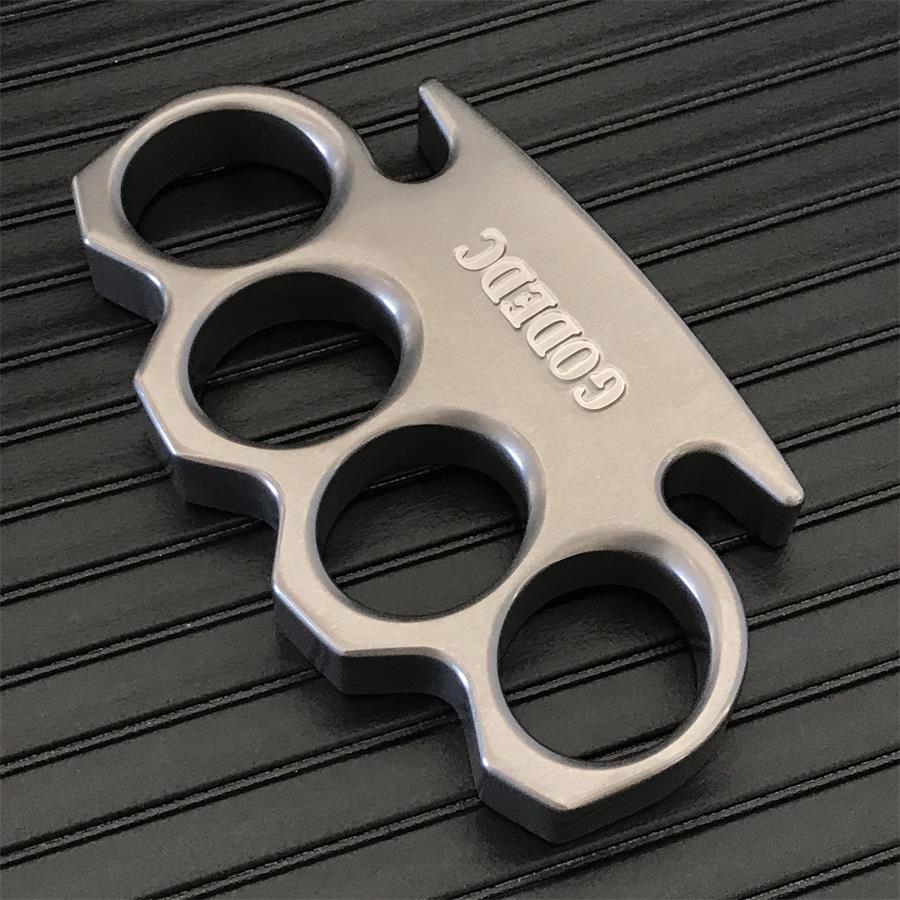 Stonewashed Classic GODEDC KING OF GOD Knuckle Dusters