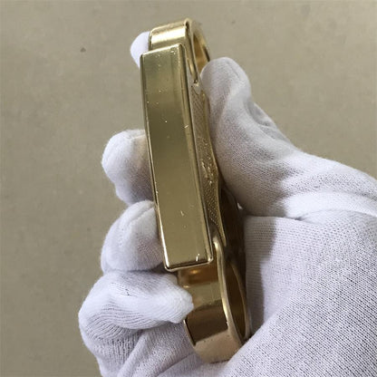 Classic Mini Skull Brass Knuckle Dusters Outdoor EDC Tool