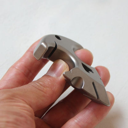 Mini Titanium Backpack Knuckle Dusters Outdoor Easy Carry EDC Tool