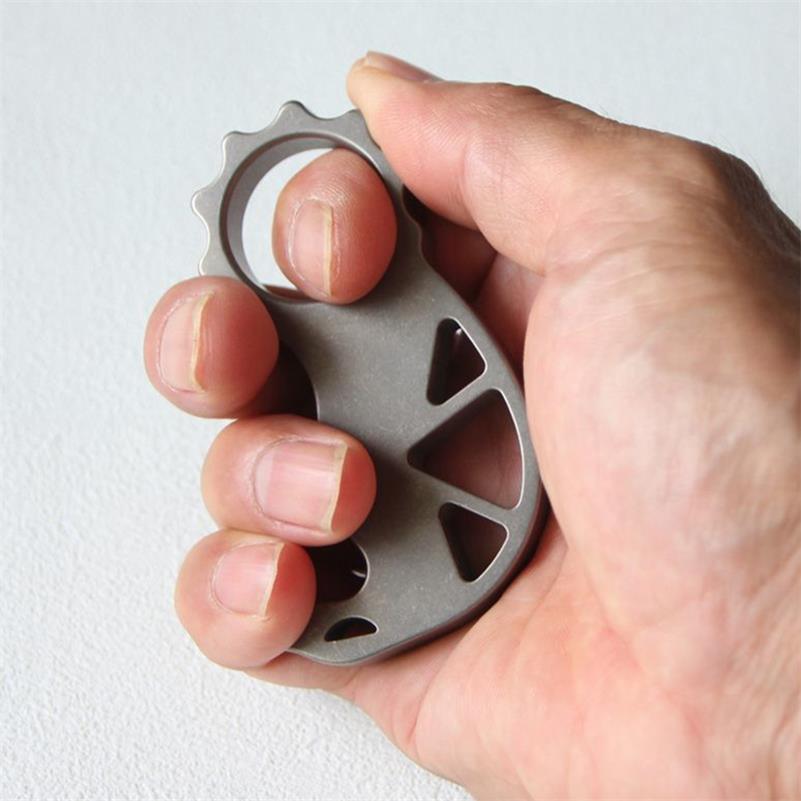 Titanium Monster Bottle Opener Multi-Function Keychain Knuckle Dusters