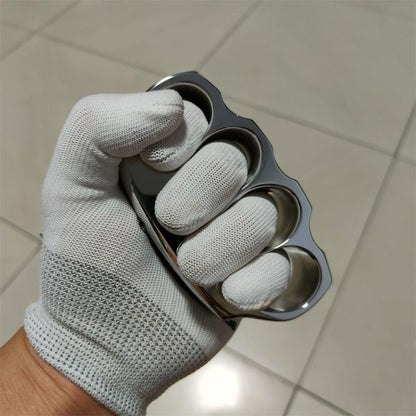 Thickened Handmade Classic 304 Steel Knuckle Dusters Polishing Mirror Outdoor Tool