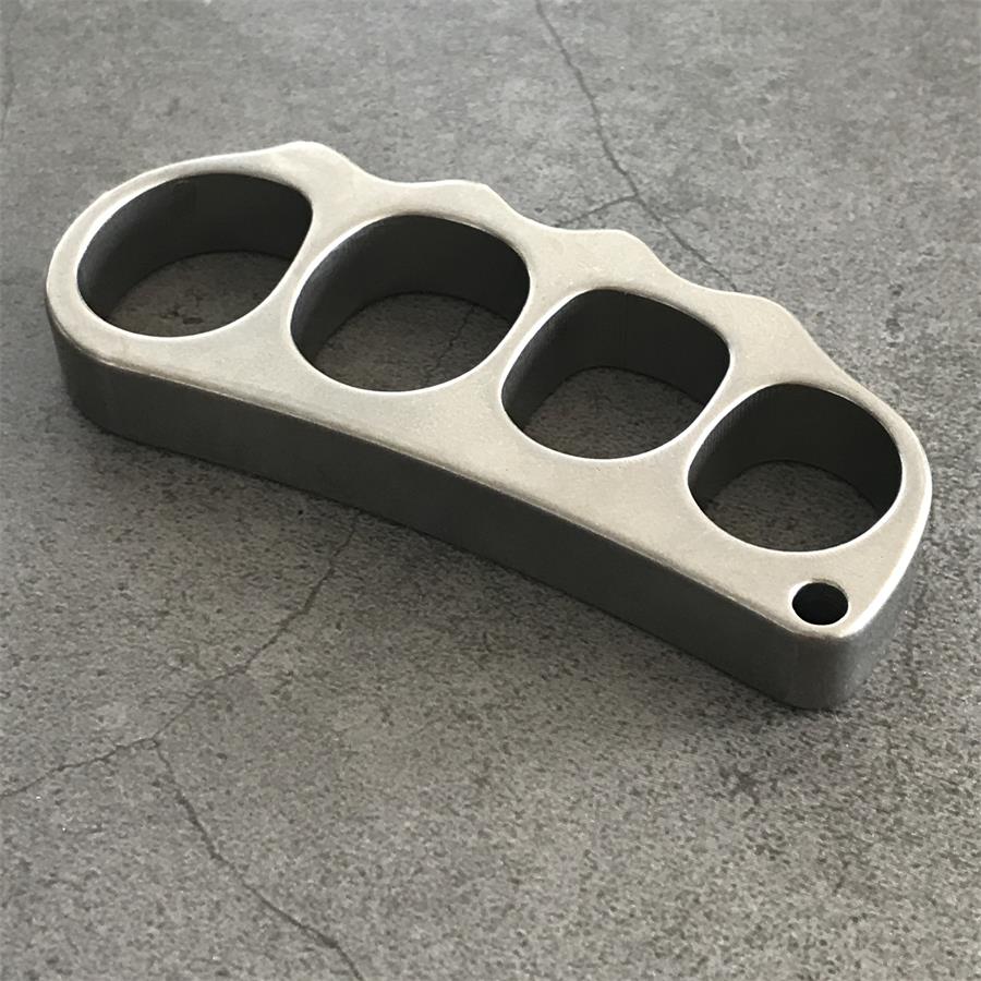 Medium Titanium Pea Knuckle Dusters EDC Outdoor Tool