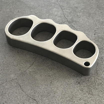 Medium Titanium Pea Knuckle Dusters EDC Outdoor Tool