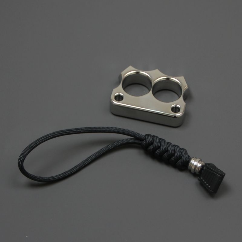 316 Steel Knuckle Dusters Two Hole EDC Tool