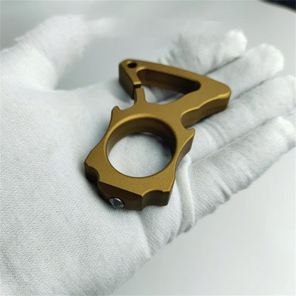 Aluminum Knuckle Dusters Bottle Opener Mini Keychain