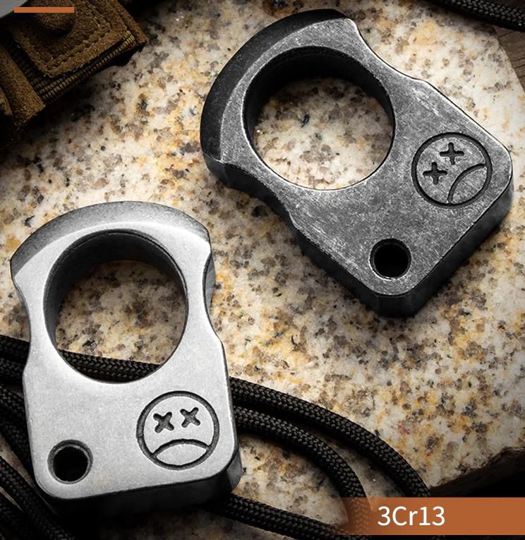 High Quality Steel Single Outdoor Pocket EDC Knuckle Dusters