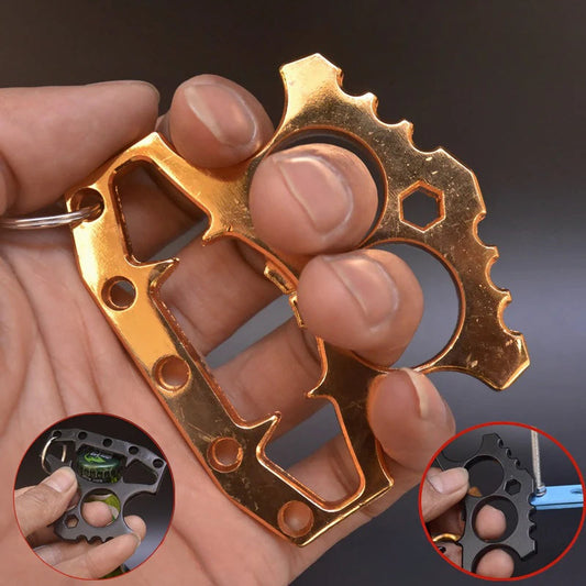 Bottle Opener Double Finger EDC Knuckle Dusters