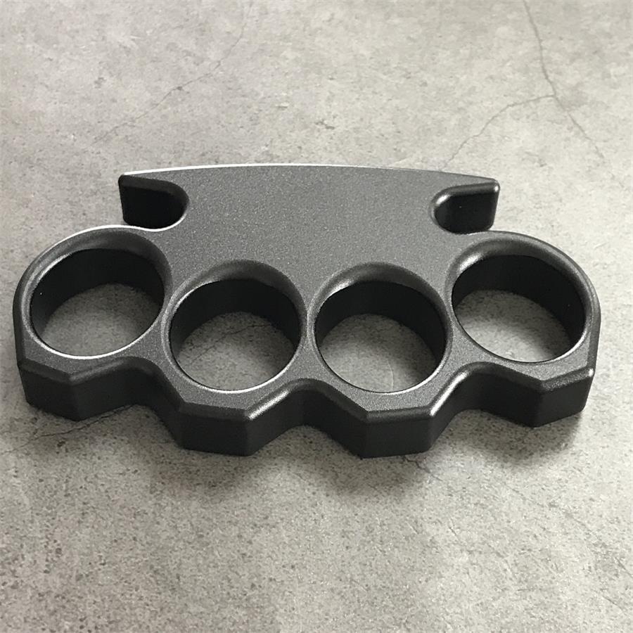 Aviation Aluminum Lightweight Knuckle Duster Self Defense EDC Tool