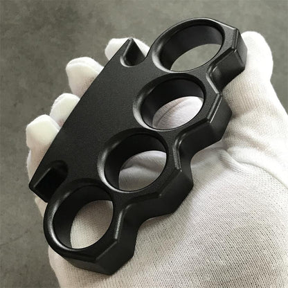 Aviation Aluminum Lightweight Knuckle Duster Self Defense EDC Tool