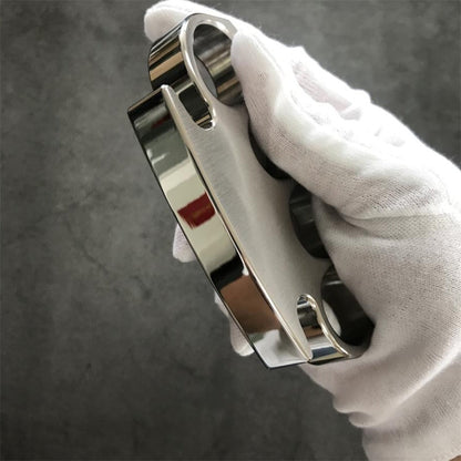 Brushed Finish and Mirror Polished Steel Knuckle Dusters