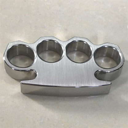 Brushed Finish and Mirror Polished Steel Knuckle Dusters