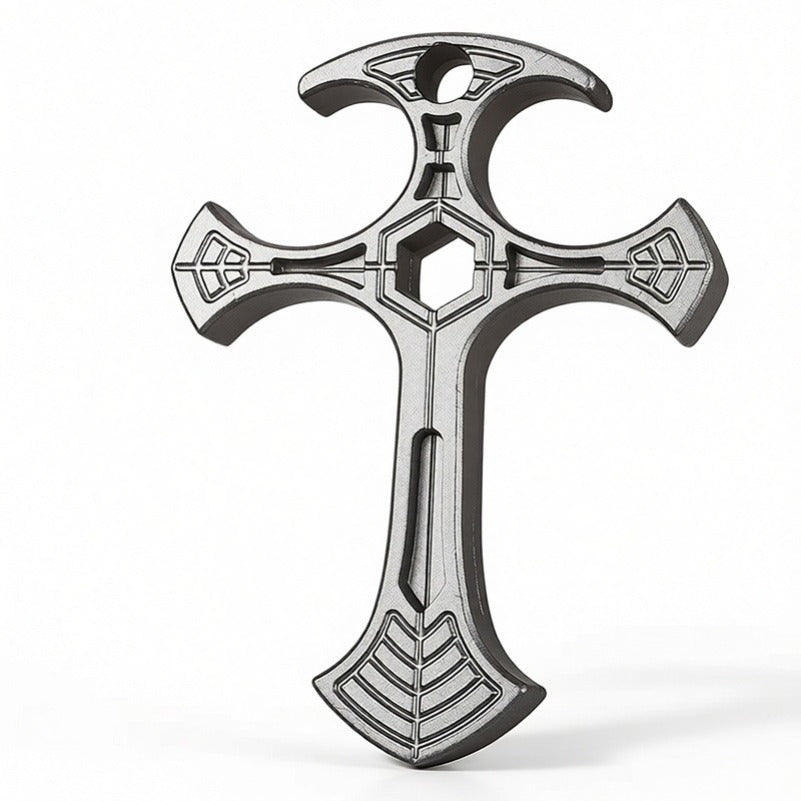Cross Bottle Opener EDC Knuckle Dusters Outdoor Tool
