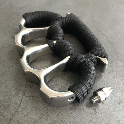 Detachable Mirror 304 Steel Outdoor EDC Knuckle Dusters