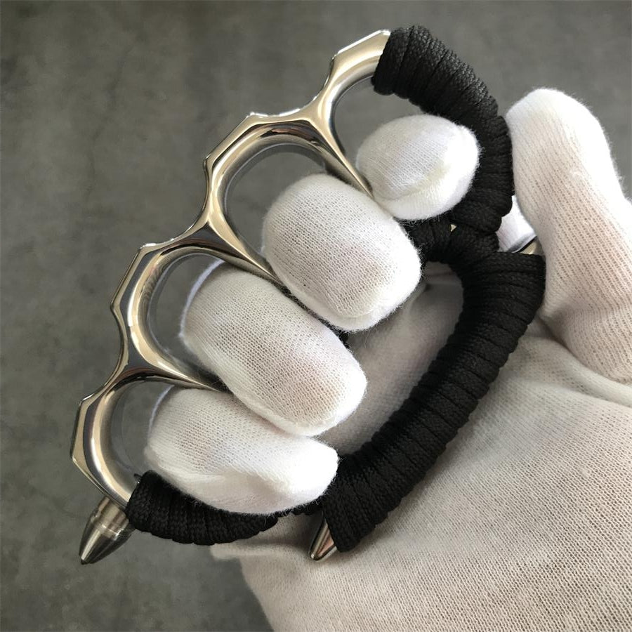 Detachable Mirror 304 Steel Outdoor EDC Knuckle Dusters