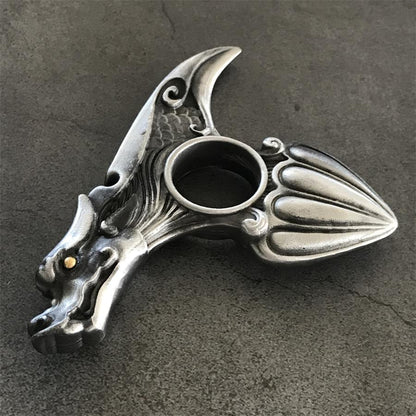 EDC Creative Knuckle Duster Dragon Pattern Tool