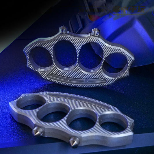 Emergency Self‑Defense Knuckle Duster Detachable Window Punch Tool