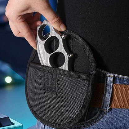 Emergency Self‑Defense Knuckle Duster Detachable Window Punch Tool