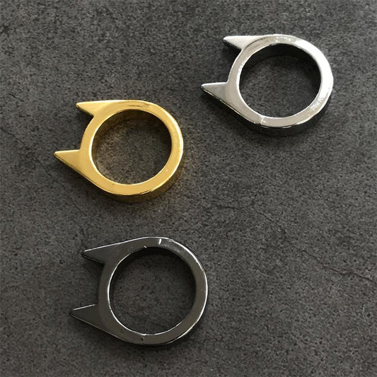 Mini Ring Decoration Portable Outdoor EDC Knuckle Dusters