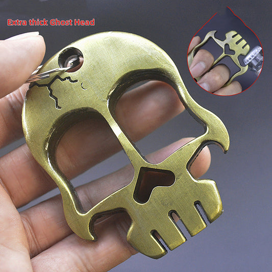 Weighted and Thickened Skull Multi-function Knuckle Dutsers
