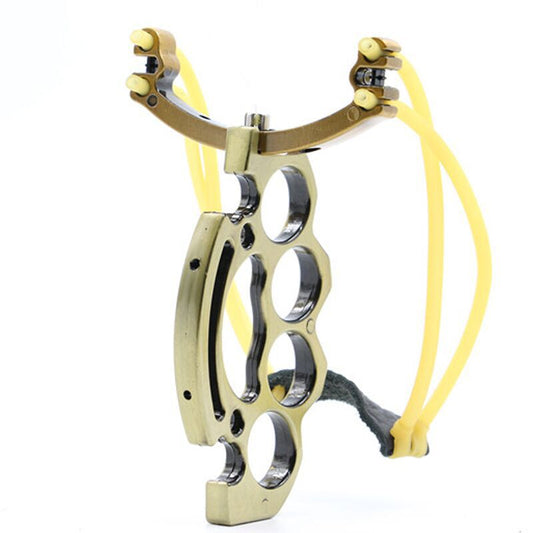 Multi-function Outdoor Four-finger Knuckle Dusters Slingshot