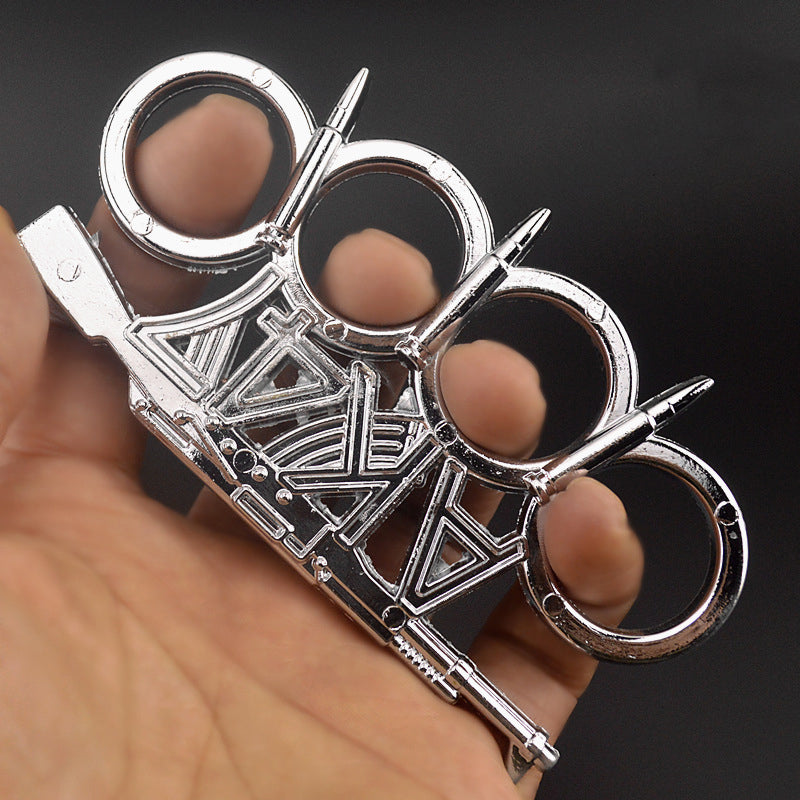 Multi-style Four Finger Outdoor Pocket  EDC Knuckle Dusters