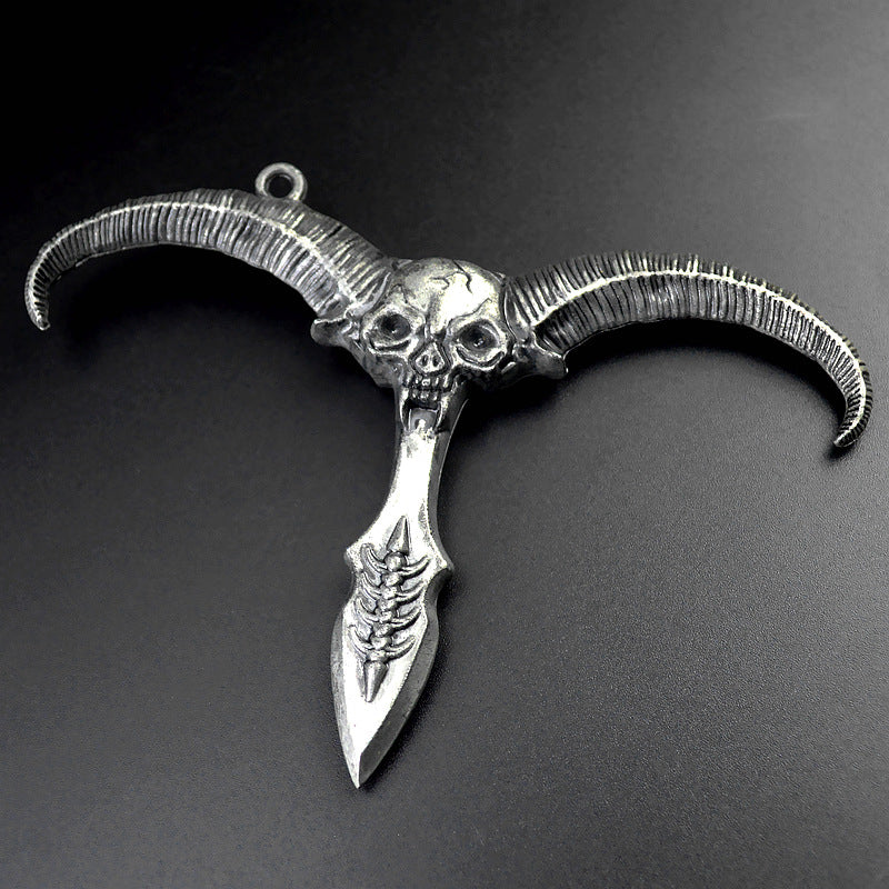 Outdoor Eagle Sheep Shape Travel Keychain Knuckle Dusters