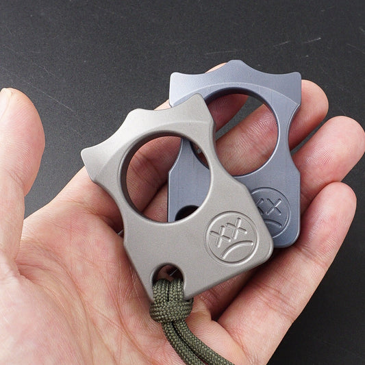 Titanium Alloy Mini Keychain Portable Knuckle Dutsers