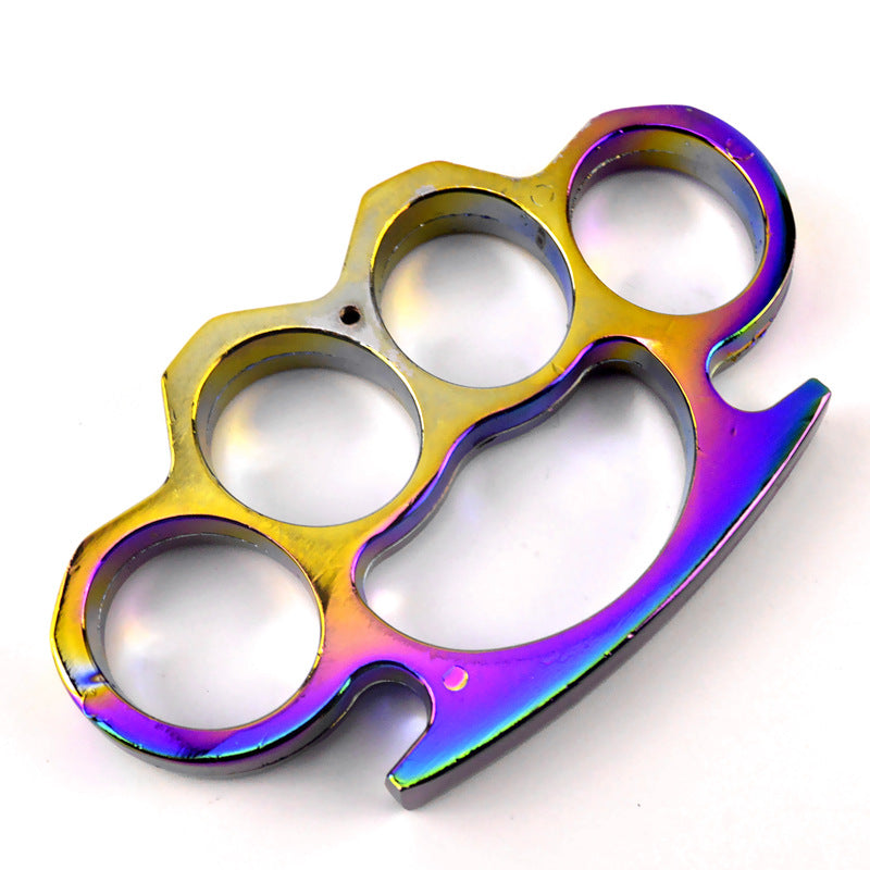 Colorful Thickened Outdoor Pocket EDC Knuckle Dusters