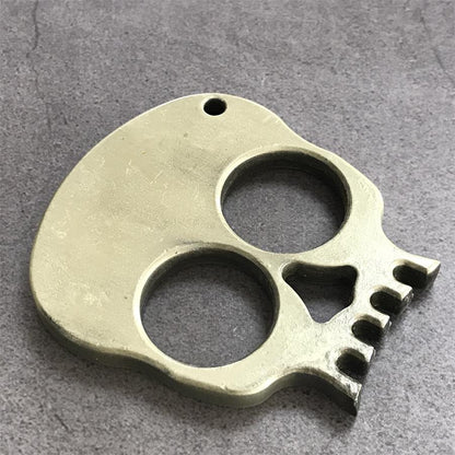 Skull Two-Finger Outdoor Portable Knuckle Dusters EDC Decoration