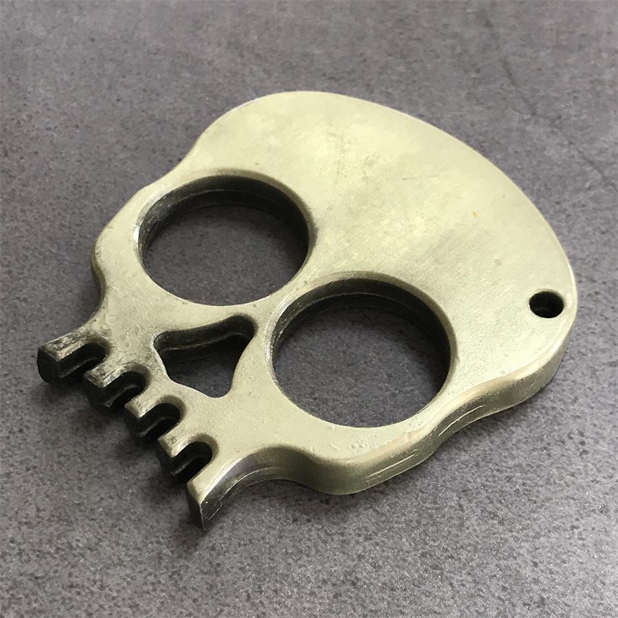Skull Two-Finger Outdoor Portable Knuckle Dusters EDC Decoration