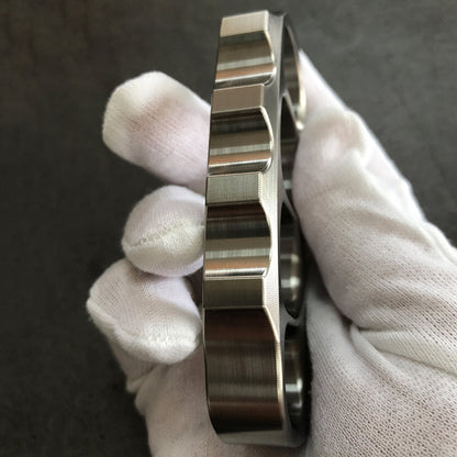 Titanium Alloy Medium Pea Knuckle Dusters Outdoor EDC Tool