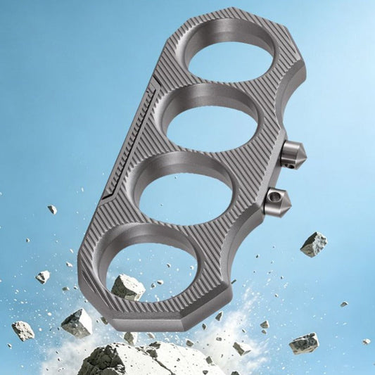 Zinc Alloy Knuckle Dusters Detachable Self Defense Window Breaker