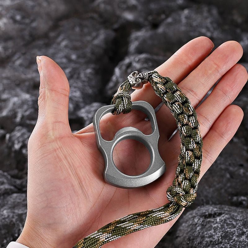 Open Bottle Mini  Knuckle Dusters EDC Outdoor Decoration Tool