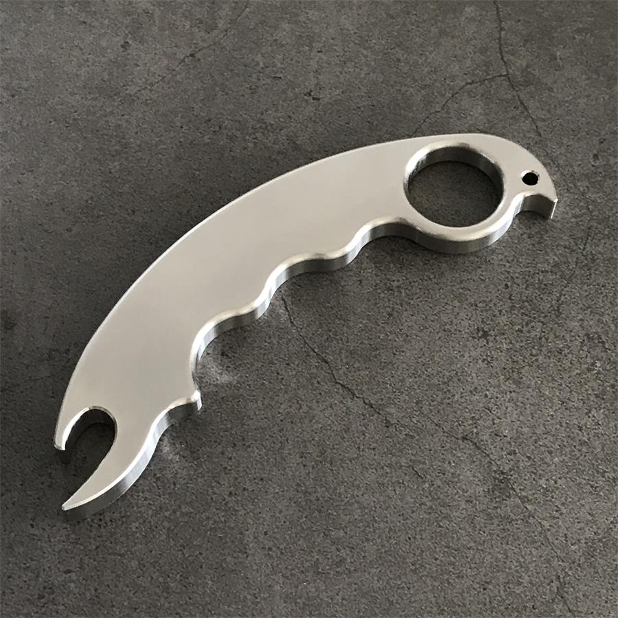 Multifunctional Knuckle Dusters Bottle Opener EDC Keychain