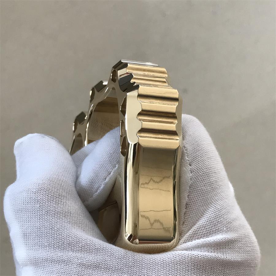 Thickened Solid Brass Knuckle Dusters Outdoor EDC Tool