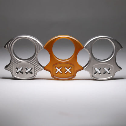 Multi-style Mini EDC Knuckle Dusters ecoration Tool with No Lanyard