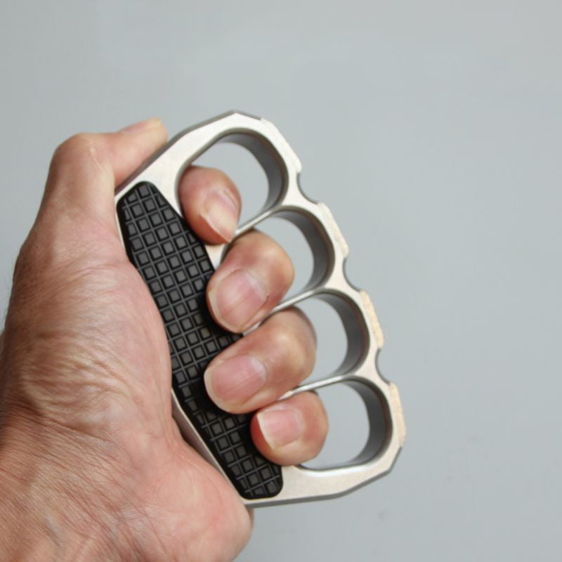 Magnetic Clip 304 Steel Knuckle Dusters Outdoor EDC Tool