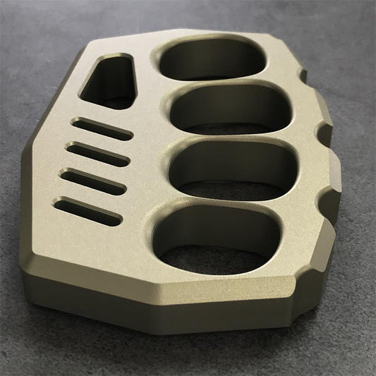 Ergonomic Aluminum Knuckle Duster Outdoors