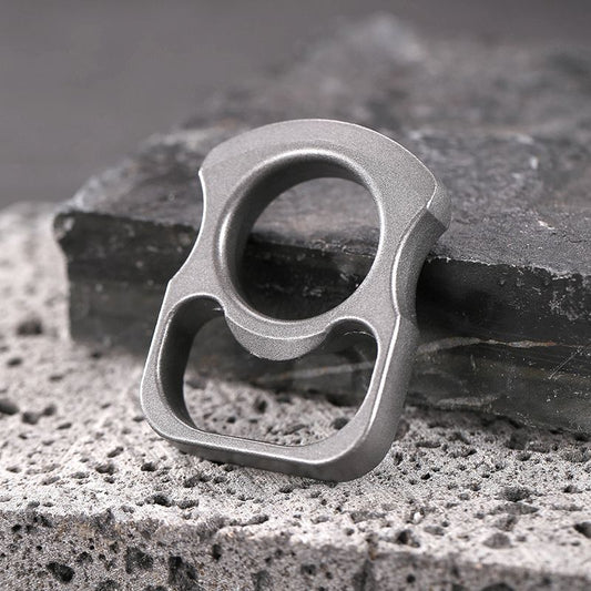 Open Bottle Mini  Knuckle Dusters EDC Outdoor Decoration Tool