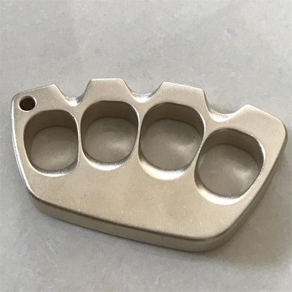 Big Hole Creative Brass Knuckle Dusters Outdoor Tool