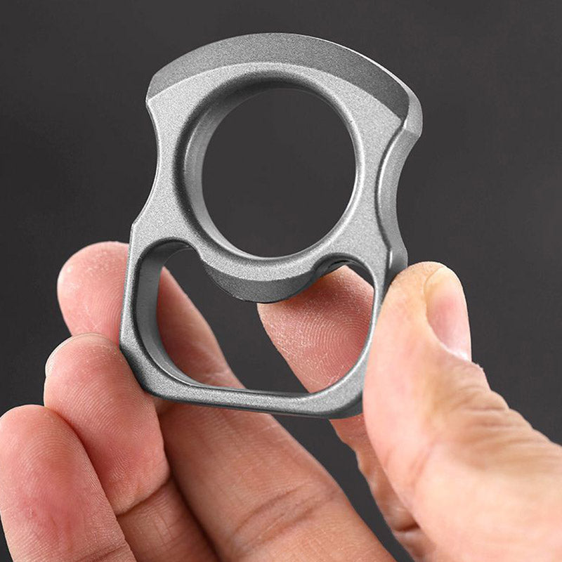 Open Bottle Mini  Knuckle Dusters EDC Outdoor Decoration Tool