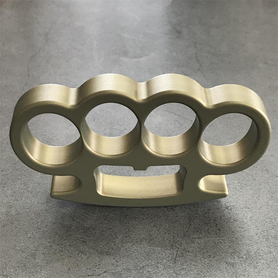 Classic Aluminum Lightweight Knuckle Dusters Built-in Bottle Opening Slot Design EDC Tool