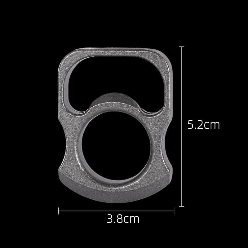 Open Bottle Mini  Knuckle Dusters EDC Outdoor Decoration Tool