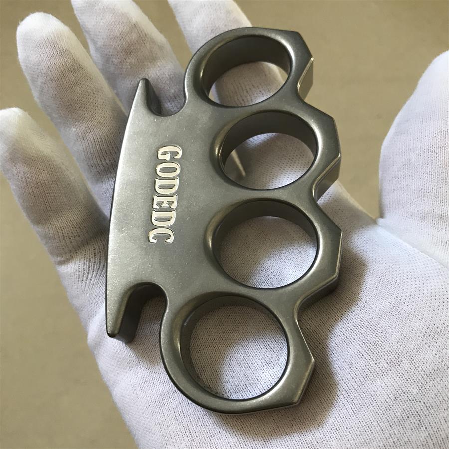 Stonewashed Classic GODEDC KING OF GOD Knuckle Dusters