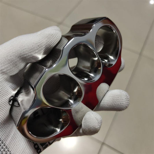 Thickened Handmade Classic 304 Steel Knuckle Dusters Polishing Mirror Outdoor Tool