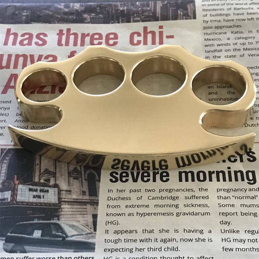 Finely Crafted Knuckle Dusters Outdoor Personal EDC Tool